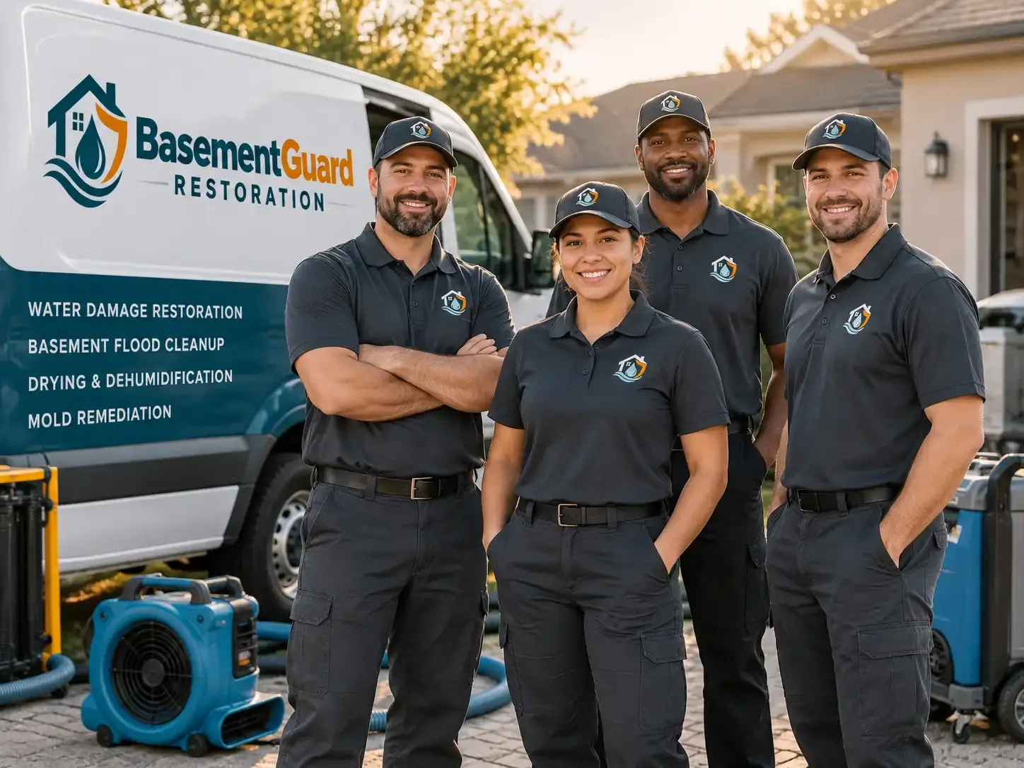 Basement Water Damage Restoration company in West Olive, MI